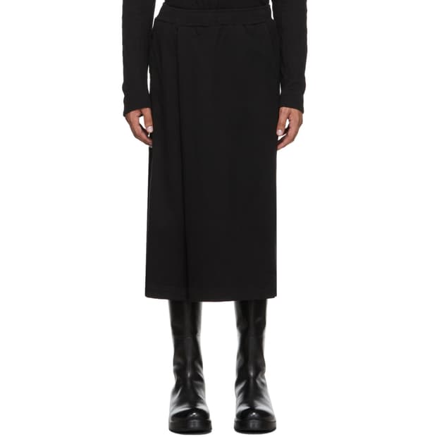 Julius / 래핑 조거 스커트 팬츠 / M