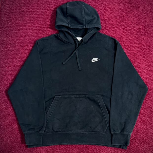 나이키 스우시 스몰 로고 후드티 XL