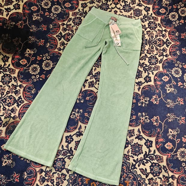 쥬시꾸뛰르 in USA 코튼 로우라이즈 부츠컷 트레이닝 M size