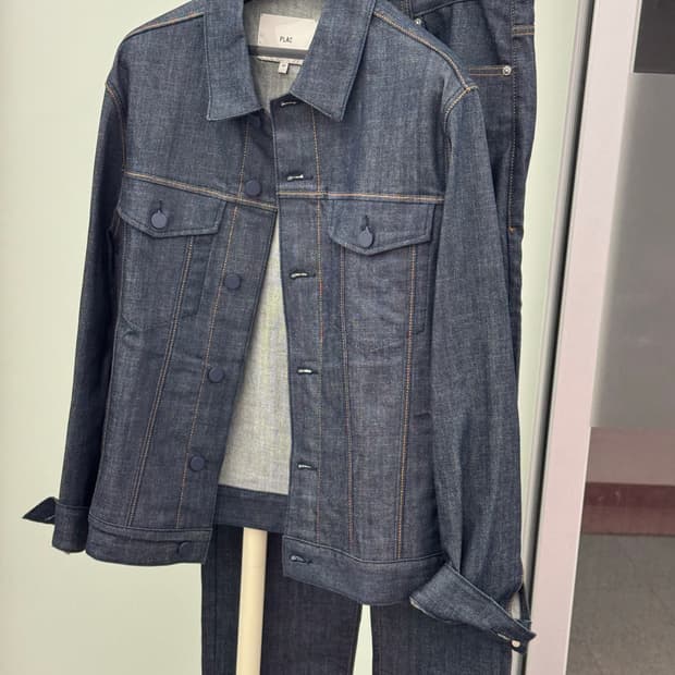 PLAC 데님 셋업 (상의 M, 하의 31)