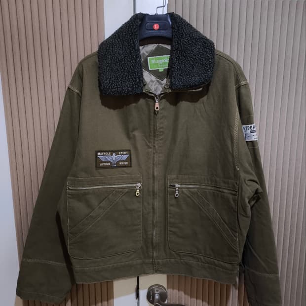 105 90's 메이폴바이나산 항공자켓