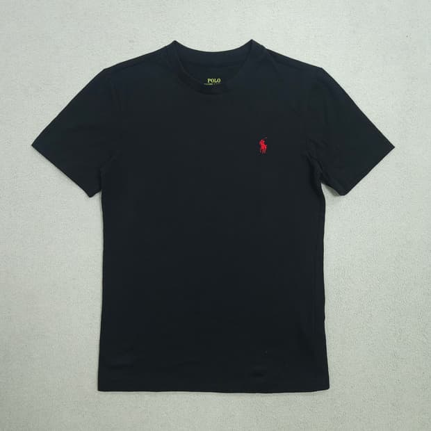 폴로 랄프 로렌 반팔티 S 블랙