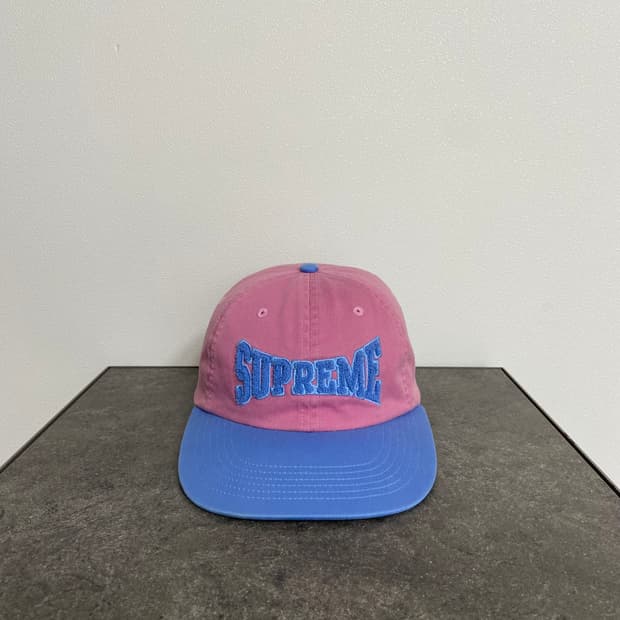 (OS) 슈프림 6패널 볼캡 모자 투톤 핑크