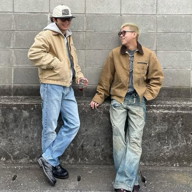 80s 칼하트 디트로이트자켓 6QLJ