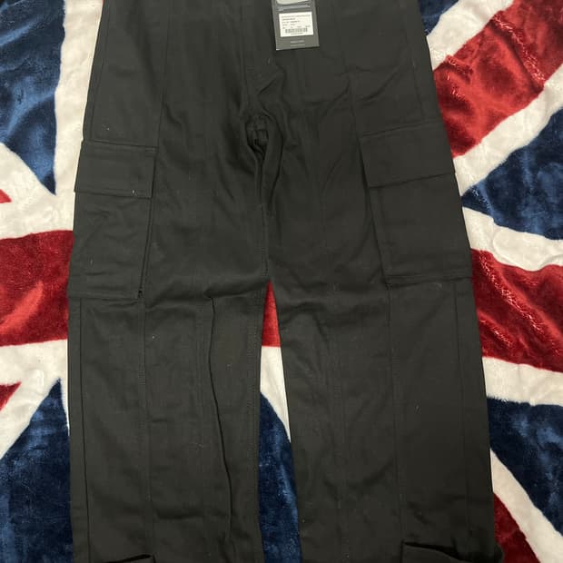 메종미네드 블랙 카고 바지 새상품 30호리