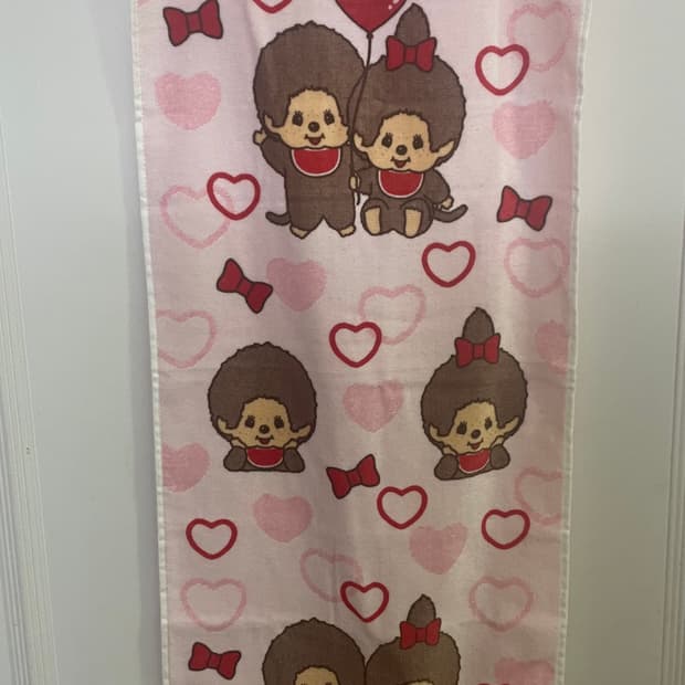 [새상품]핑크 몬치치 수건 타월 타올