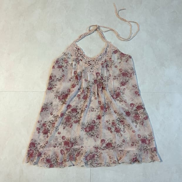 l'est rose flower cami