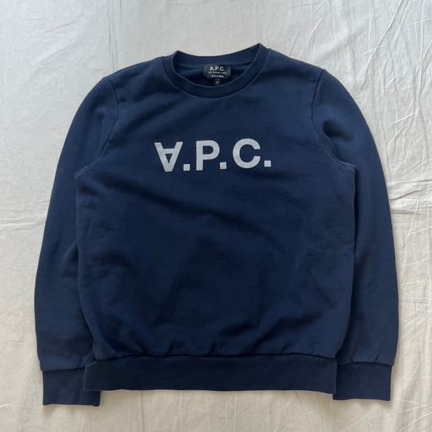 A.P.C. 아페쎄 비바 VPC 로고 맨투맨