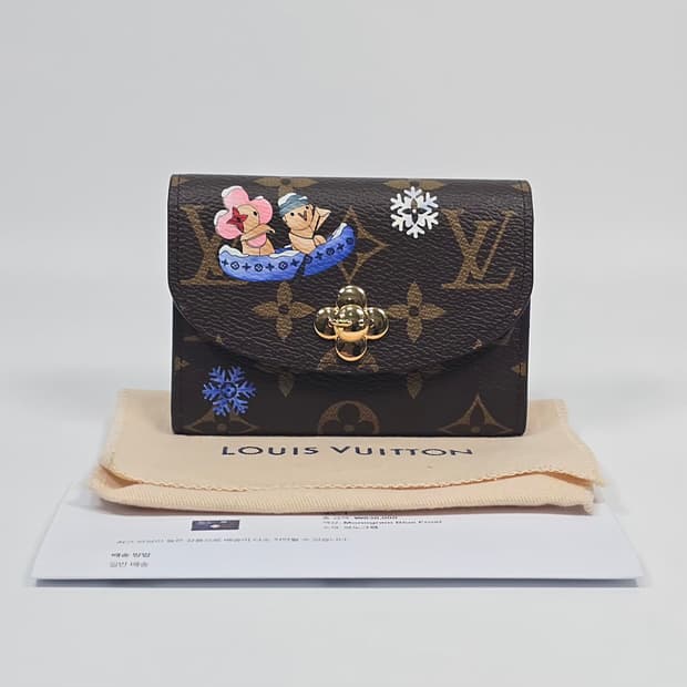 루이비통 로잘리 코인 퍼스 ( 모느그램 블루 프로스트 ) 