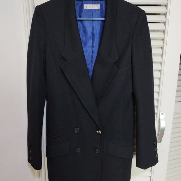 82 한섬 시스템 더블 코트