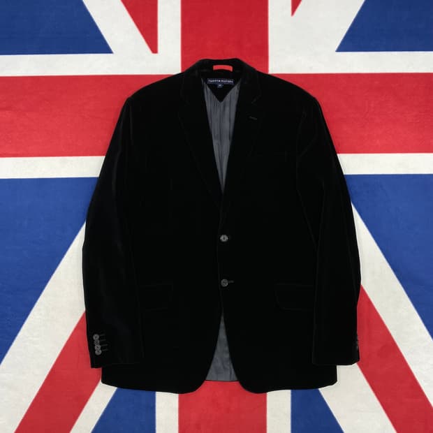 타미힐피거 벨벳 블레이져 실측 105-110