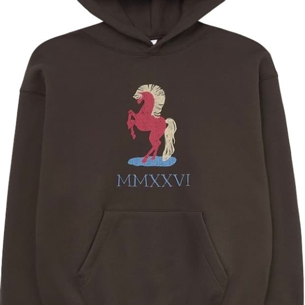 아이앱 홀스 브라운 후디 XL 