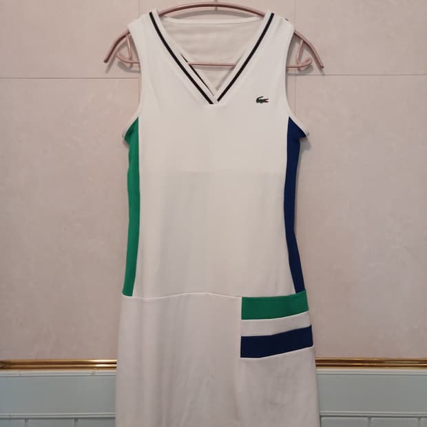 라코스테 정품 여성 민소매 원피스 36 사이즈