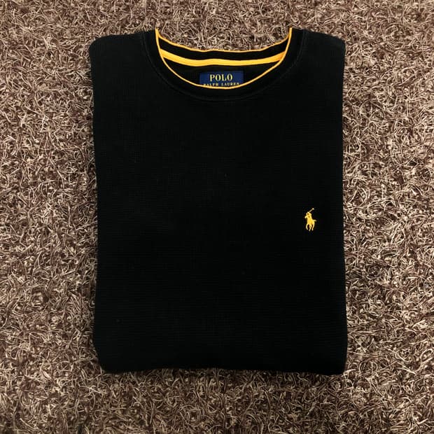 폴로 랄프로렌 와플 긴팔 티셔츠 롱슬리브