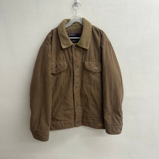 90S 칼카니 브라운 워크 자켓 XL