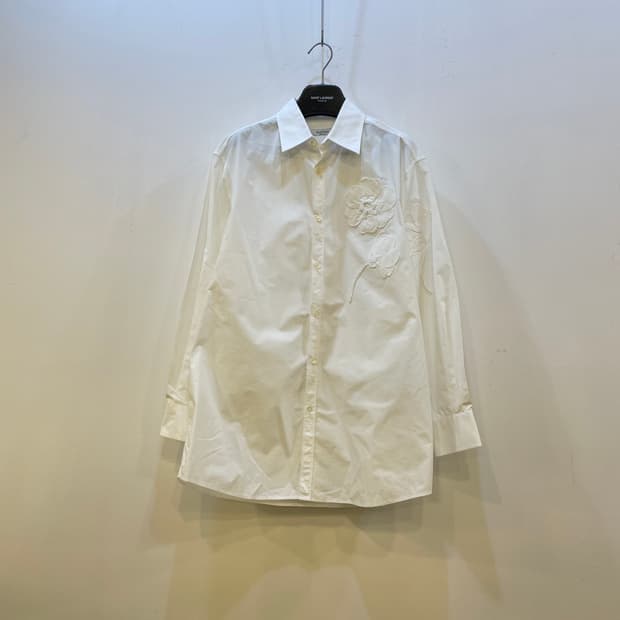 발렌티노 플로랄  엠브로이더리 셔츠