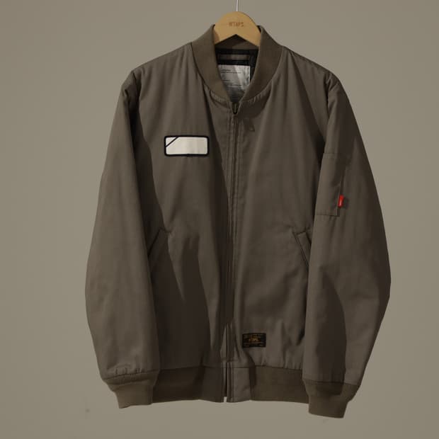 더블탭스 코튼 블루종 자켓