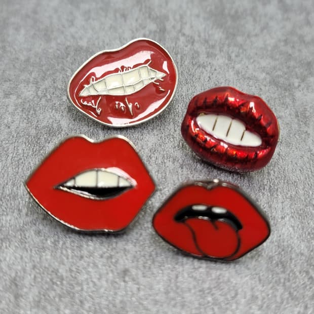 입술뱃지 세트