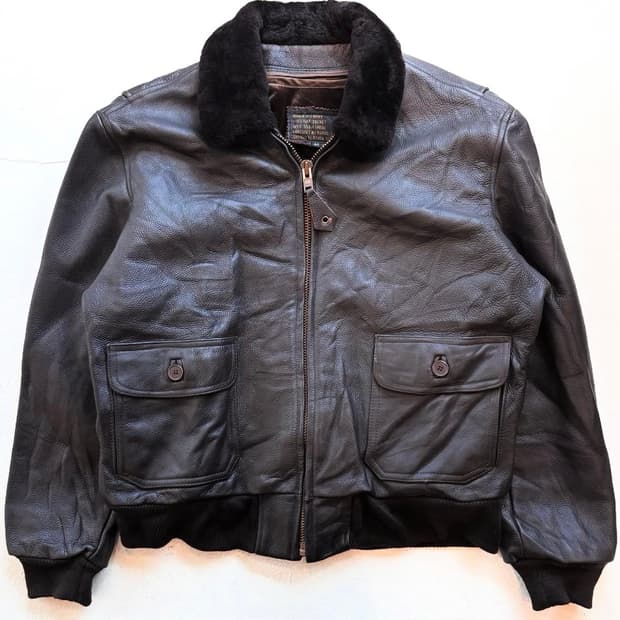 50's VINTAGE U.S.NAVY G-1 플라잉 자켓