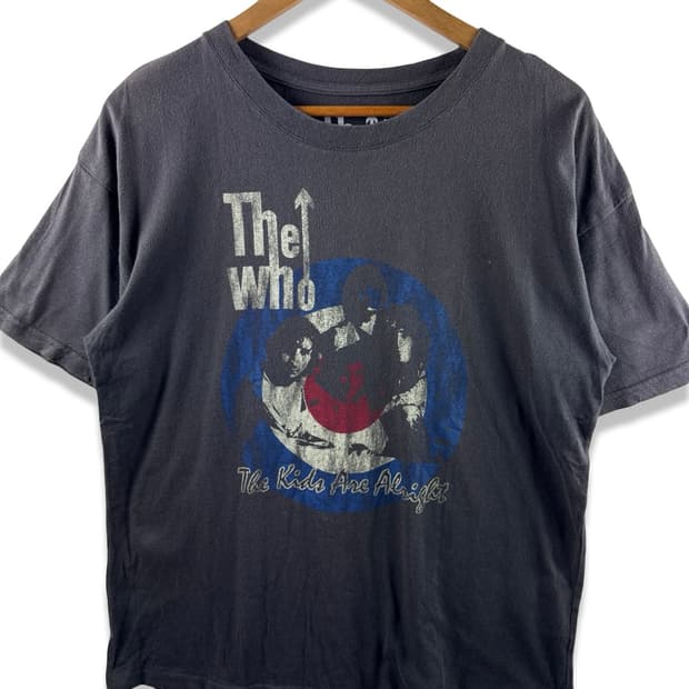 THE WHO 오피셜 프린팅 반팔티셔츠2091