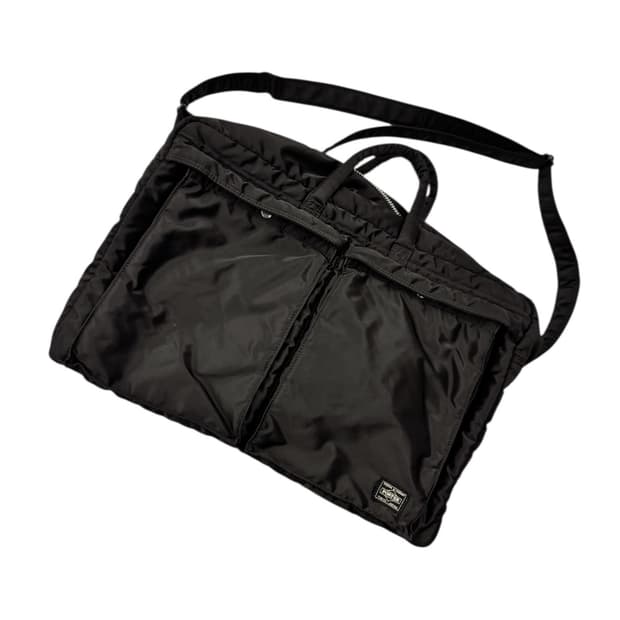 포터 탱커 2way 보스턴백 블랙 (S)