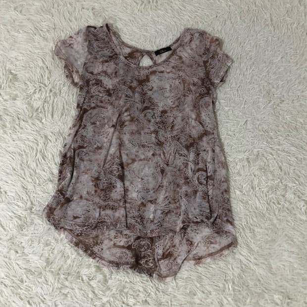 빈티지 시스루 롱슬리브