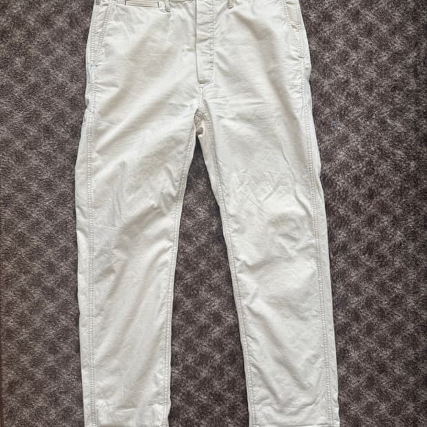 RRL 엔지니어핏 캔버스 카펜터 팬츠 33/32