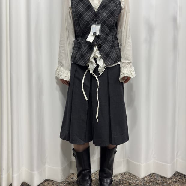 pleats skirtpants