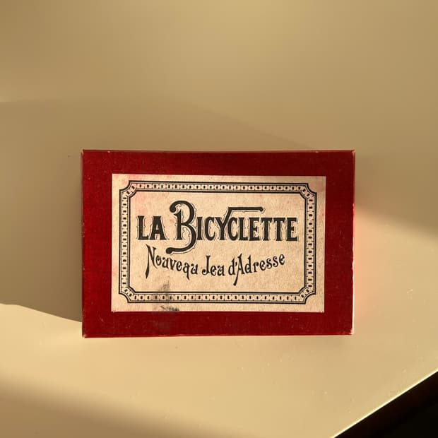 빈티지 자전거 구슬게임