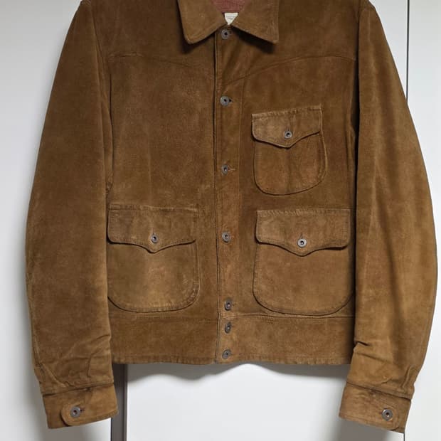 RRL 더블알엘 러프아웃 스웨이드 L