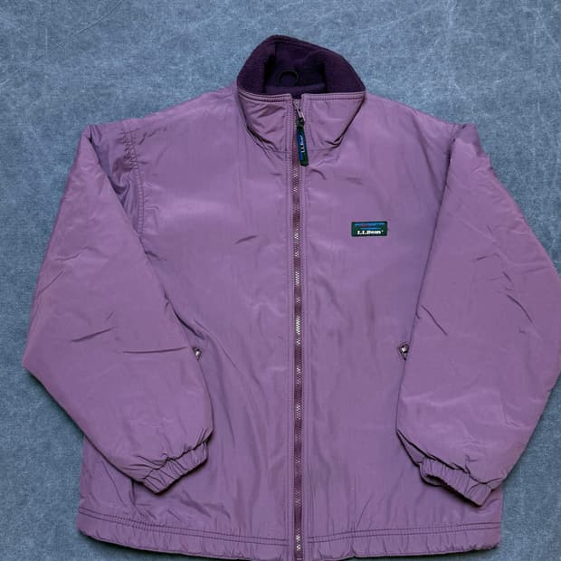 엘엘빈 웜업 플리스 집업 자켓 90s