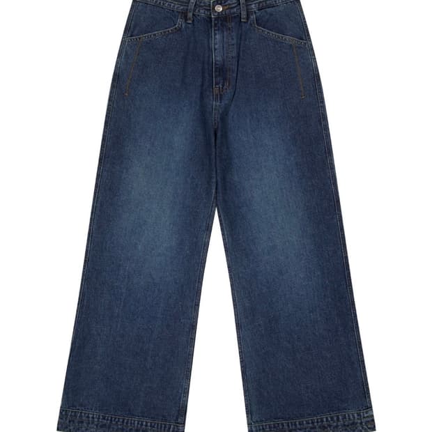 (새상품!!!)코이세이오 딥 데님 팬츠 네이비