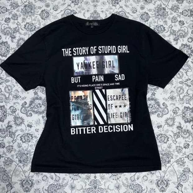 in the attic hologram graphic tshirts