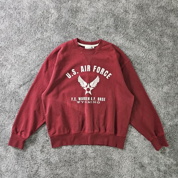 US AIR FORCE F.E. WARIEN A.F. 맨투맨