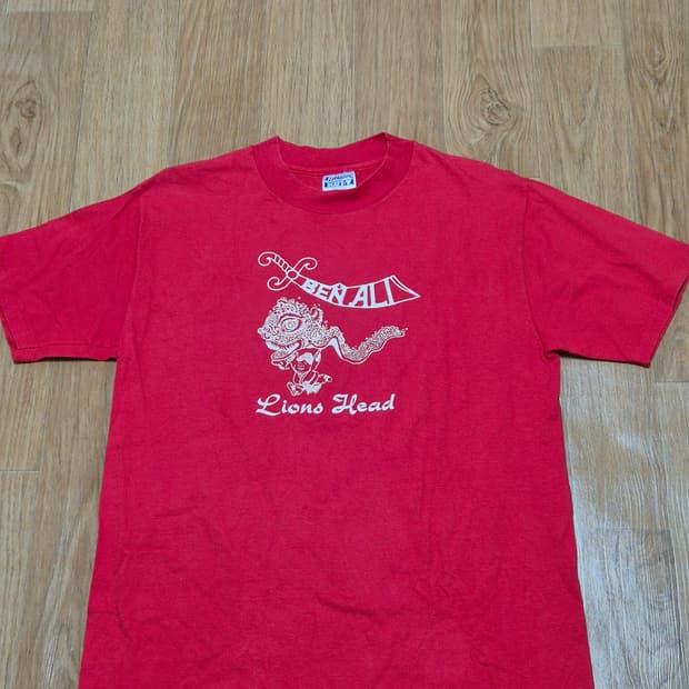 80-90s Hanes Beefy-T 싱글스티치 (Made in USA)