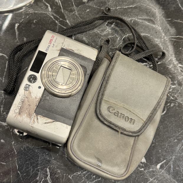 캐논 PRIMA SUPER 120 필름 카메라