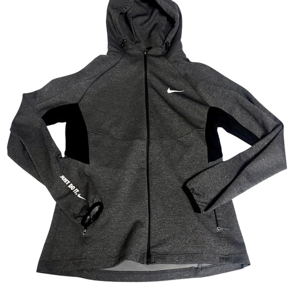 Nike 그레이 블랙 테크 후드집업 95