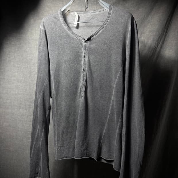 Poeme Bohemien Overdyed Henley Neck