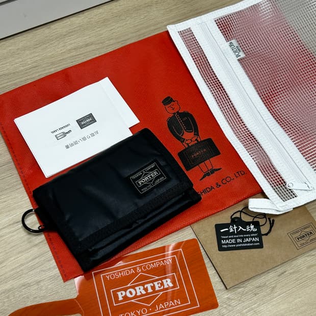 포터 나일론 지갑