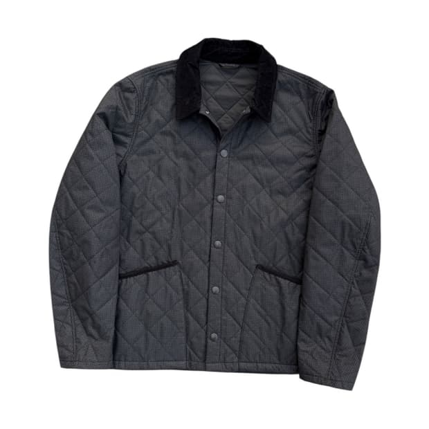Barbour 바버 퀼티드 코듀로이 카라 자켓