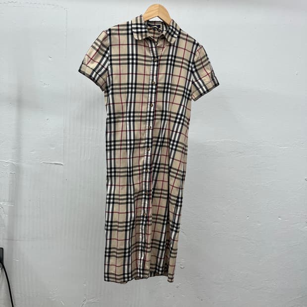 [~55] BURBERRY NOVA CHECK ONE PIECE