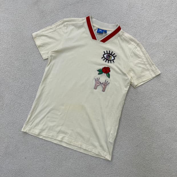 85 아디다스 여성 임벨리쉬드 반팔티 0415M