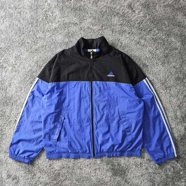 90s Adidas 바람막이 자켓