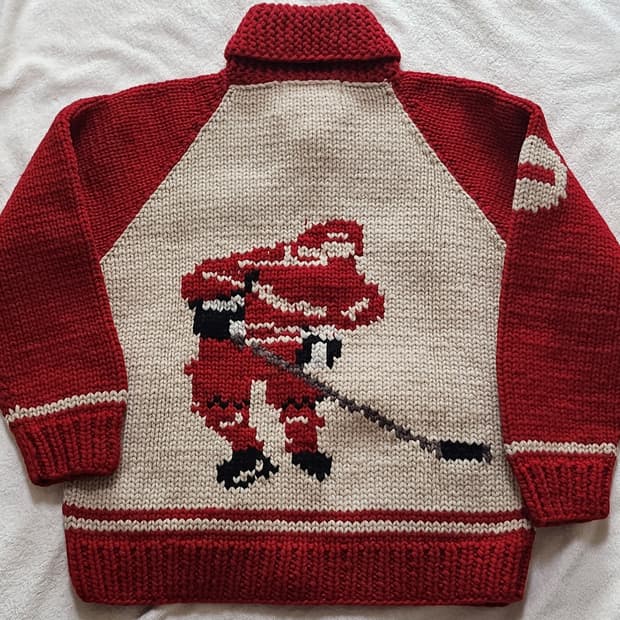 CANADIAN SWEATER  하키 코위찬 더바넷