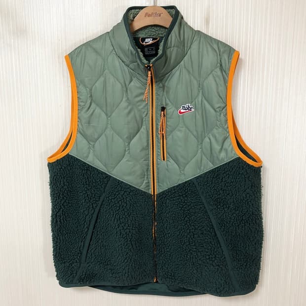 나이키 헤리지티 쉐르파 퀼팅베스트(조끼) XXL(110)
