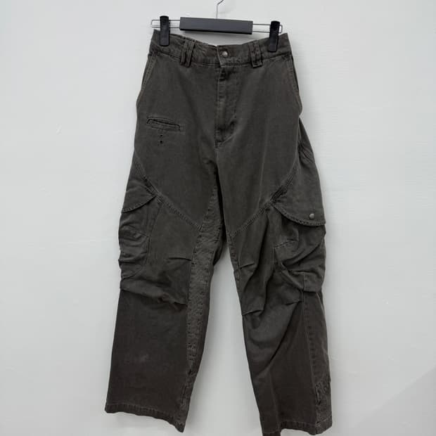 일본 빈티지 자수 바이커 팬츠 S