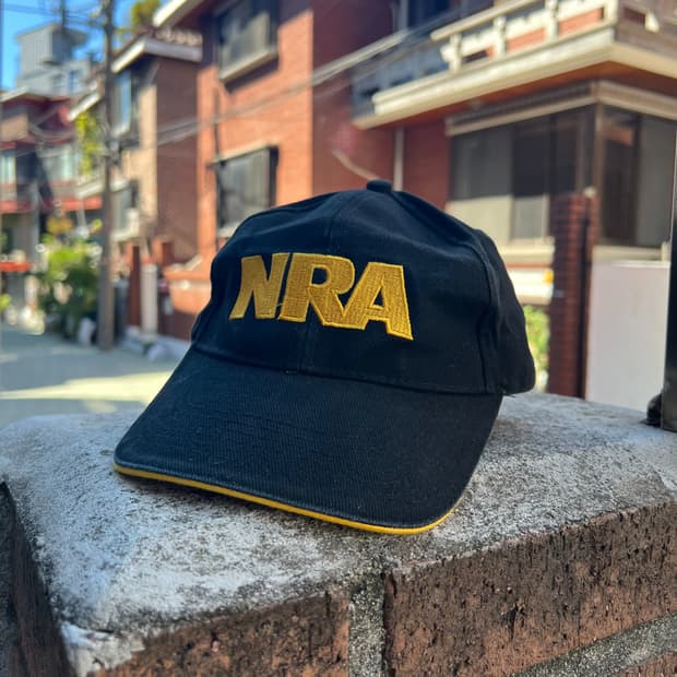 빈티지 NRA 로고 모자 캡 y18768