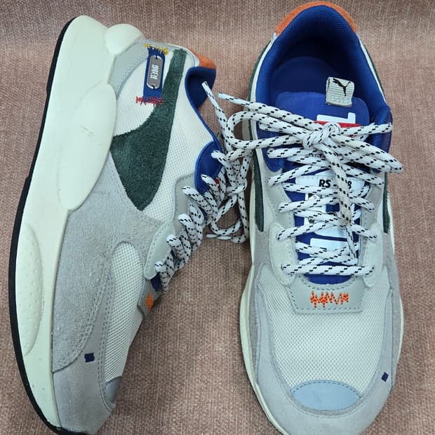 푸마 x 아더에러 270mm-  RS 9.8 위스퍼 화이트