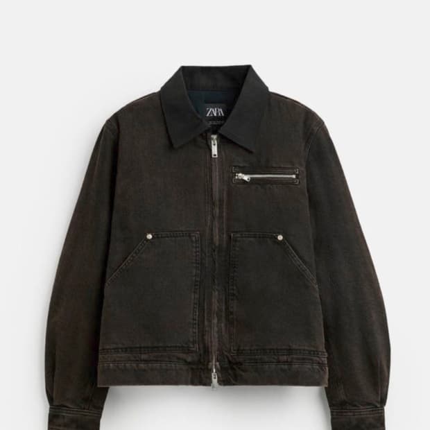 자라 콘스라스트 워크자켓 XL판매합니다