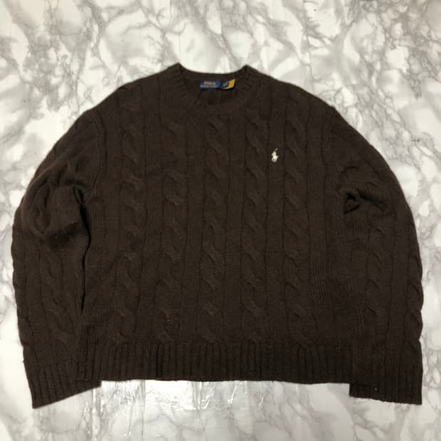 폴로 랄프로렌 캐시미어 니트 오버핏 여성용